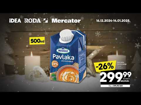 IDEA i RODA | Praznični magazin 16.12.2024 - 14.01.2025.