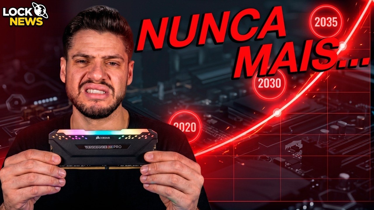 MEMÓRIA RAM virou ARTIGO de LUXO PRA SEMPRE?