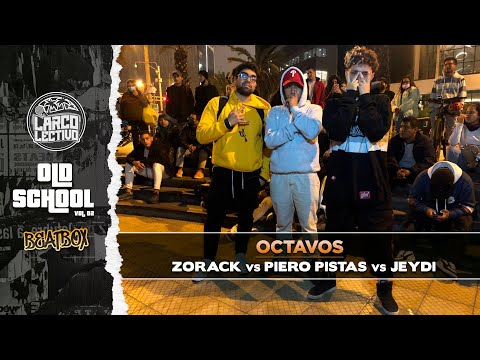 🧢 PIERO PISTAS vs ZORACK vs JEYDI - OCTAVOS | LARCOLECTIVO: OLD SCHOOL - VOL.02 #BEATBOX #FREESTYLE