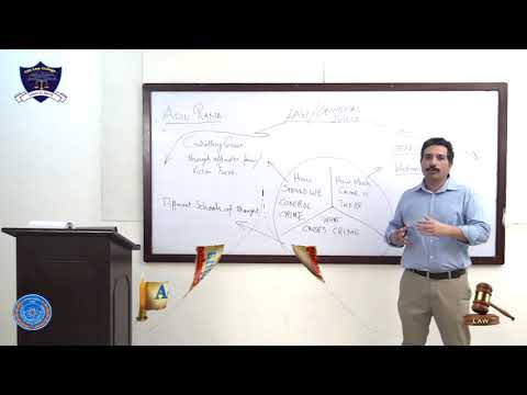 Criminology (Optional Subject) LLB Part-III Lecture-I