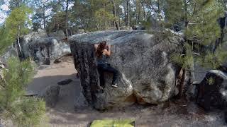 Video thumbnail de La Déviation, 3b. Fontainebleau