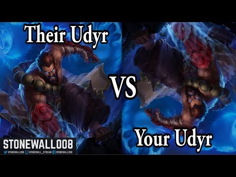 Their Udyr vs Your Udyr