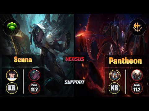 Hoit SENNA (Support) [Guardian] VS PANTHEON - Challenger KR Patch 11.2