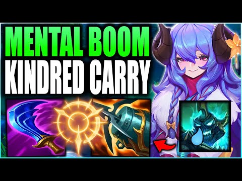 Kindred Makes Enemy Hecarim Go Mental Boom In 5 Minutes! (Mega Carry Kindred) - League Of Legends