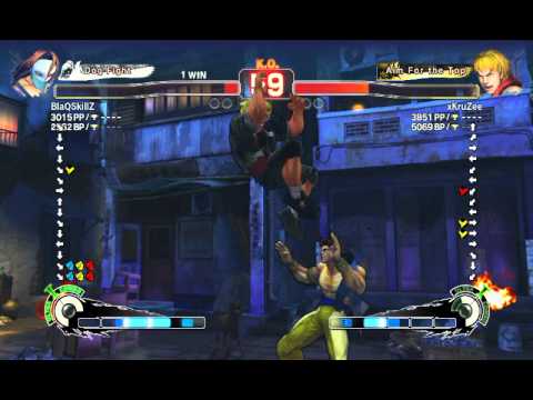 USF4 : BlaQSkillZ (Vega) vs xKruZee (Ken) - [SF PSN Club]