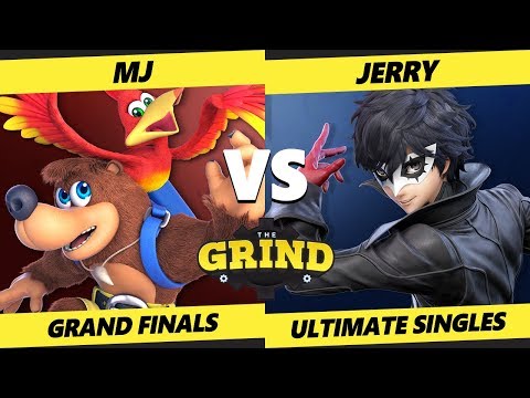 The Grind 121 Online Grand Finals - Jerry [L] (Wolf, Joker) Vs Mj (ROB, Banjo) Smash Ultimate - SSBU