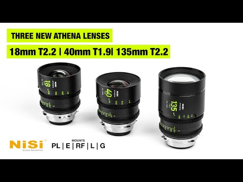 NiSi 135mm ATHENA PRIME Full Frame Cinema Lens T2.2 with G Mount and No Drop in Filter