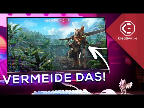 NIE WIEDER RUCKELN in GAMES! Macht DAS! Was bringt eigentlich Gsync, Freesync und Vsync? #WBE