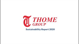 Thome Group Sustainability Report 2020