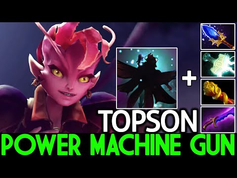 TOPSON [Dark Willow] Power Scepter Machine Gun Insane Comeback Dota 2