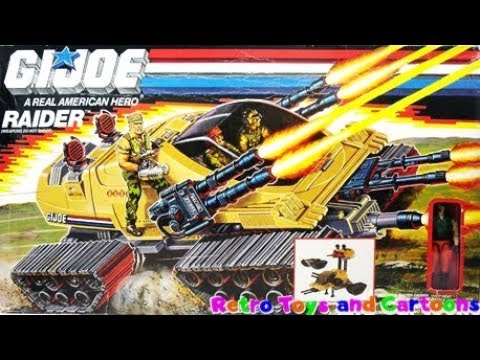 G.I. Joe Real American Hero Raider Hasbro Retro Toys and Cartoons