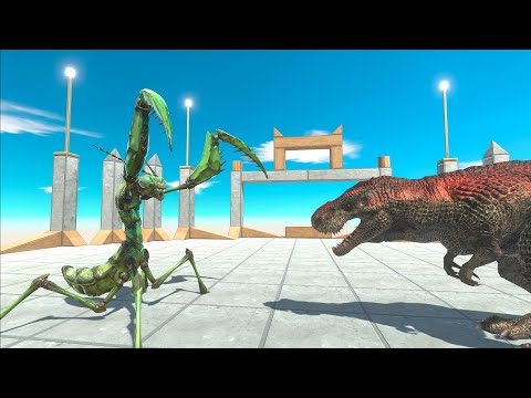 New Unit GIANT MANTIS vs All UNITS on UPDATE in Animal Revolt Battle Simulator