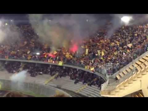 Lecce- frosinone 1-1  finale play off 1 giugno 2014 ingresso in campo delle squadre