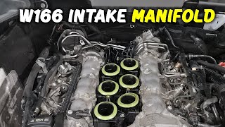 How to remove Intake Manifold for Mercedes ML350/GLE350 W166 for 2012-2019 #intakemanifold #w166