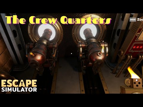 Escape Simulator Steampunk DLC | The Crew Quarters | All Puzzle Solutions