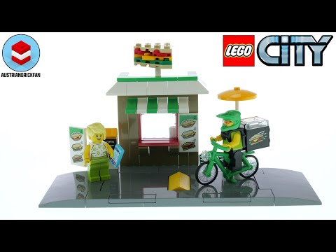 LEGO City 40578 Sandwich Shop Speed Build