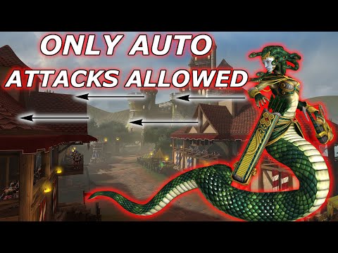 Smite Duel But I Can ONLY USE AUTO ATTACKS! - Season 8 Masters Ranked 1v1 Duel - SMITE