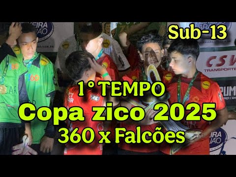 Final Copa zico sub 13- 360 vs Falcões - 21/09/2025