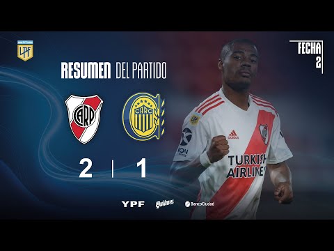Copa Liga Profesional | Fecha 2 | resumen de River - Rosario Central