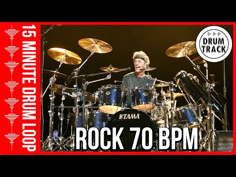 Drum Beat 70 bpm - Groove Drum Track Rock 70 BPM  | Batería Rock 70 BPM