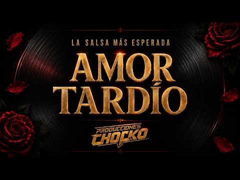 AMOR TARDÍO – PRODUCCIONES CHOCKO | Lyric Video Oficial
