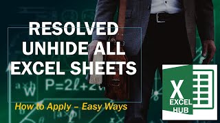 UNHIDE ALL EXCEL SHEETS EASILY (ONE SHOT)(1).webm