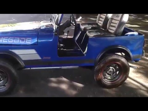 Best Handmade Mini Jeep CJ7 3/4 Scale Video