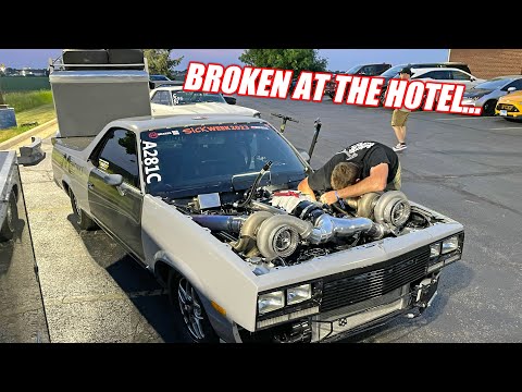 Summer Race Week Day 2 - Our First Broken Part On Mullet's 5,000hp SMX Big Block...