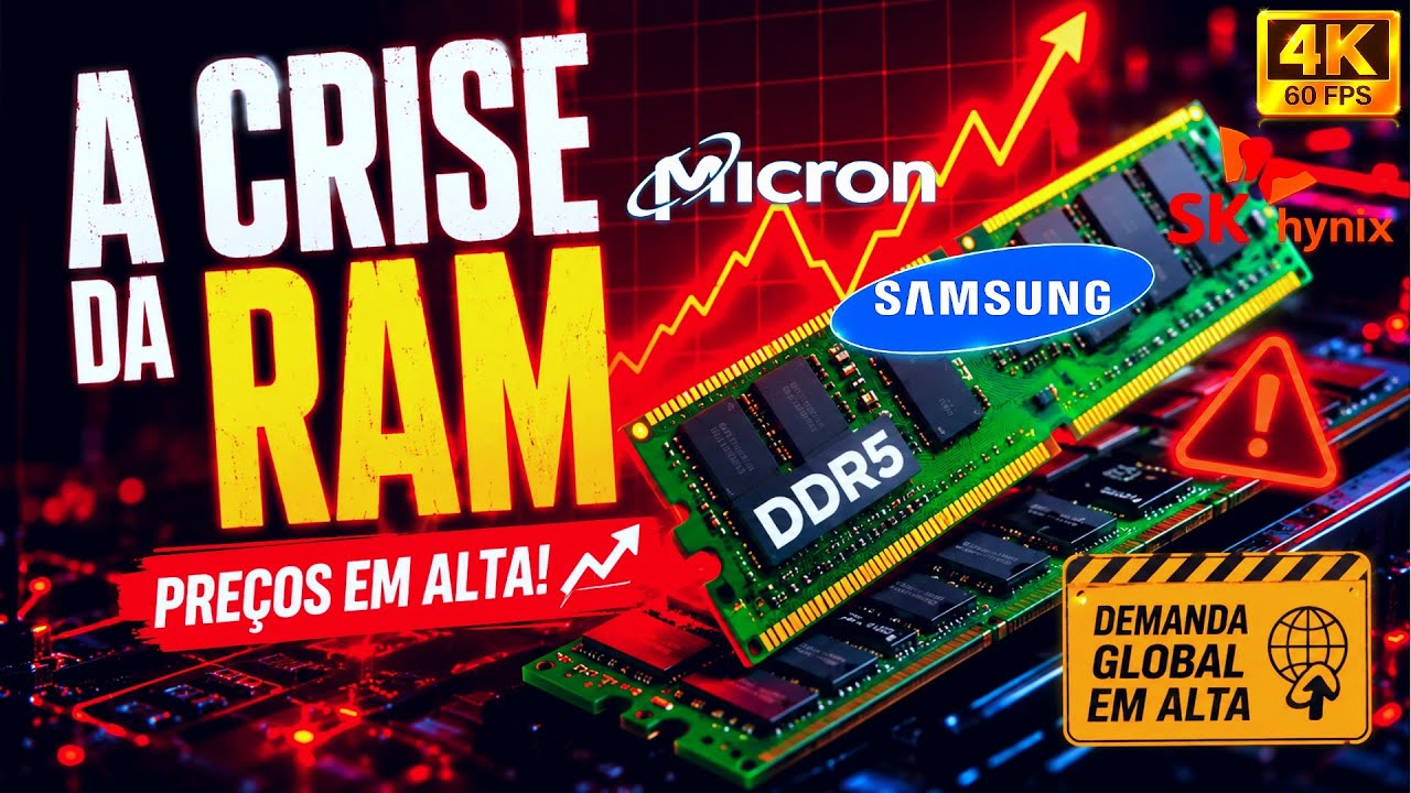 Crise da memória RAM: ☝️aprenda o que não te falaram