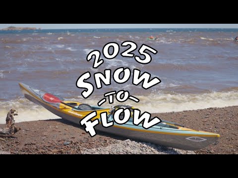 Snow to Flow 2025 | Rough Water Sea Kayak Paddling Weekend | Lake Superior