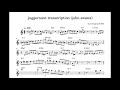 Juggernaut - John Swana Solo Transcription