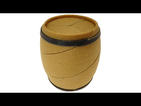 Screw Barrel - How do you like this combination of 3D-printed oak and grey PLA?