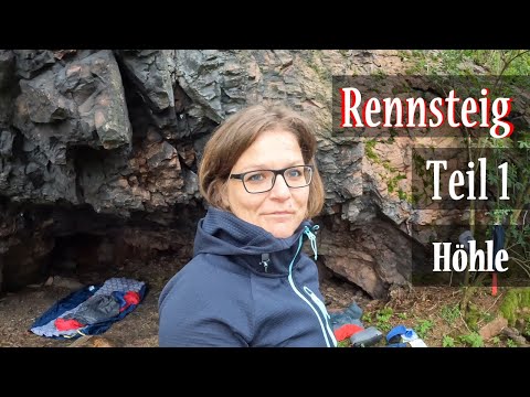 Rennsteig Teil 1 - Höhlenübernachtung