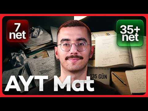 AYT Matematikte 135 Günde +35 Net Yap ! | YKS Programı