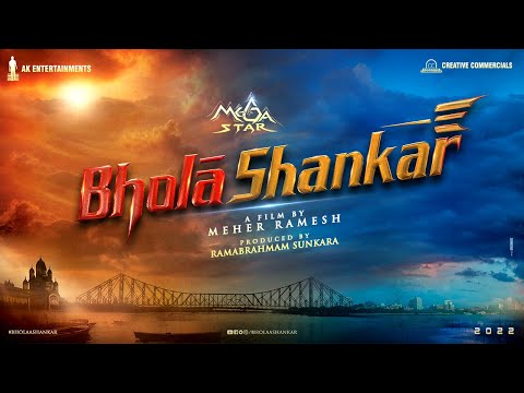afbeelding Mega Star Chiranjeevi's BHOLÃ SHANKAR Title - Meher Ramesh | Anil Sunkara