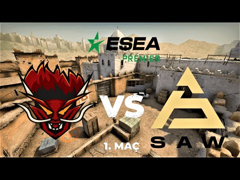 Sangal vs. SAW  1.Map - ESEA Season 38: Premier Division - Europe