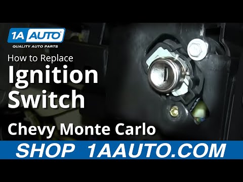 How To Replace Install Ignition Switch 00-05 Chevy Monte Carlo