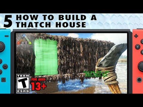 5:  How to Build a Thatch House - The Ark Switch Survival Guide