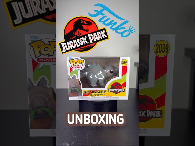 Vídeo relacionado con Funko Pop! Movies: Jurassic Park - Baby Stegosaurus - Figura de Vinilo Coleccionable - Idea de Regalo - Mercancía Oficial - Juguetes para niños y Adultos - Figura Modelo para coleccionistas