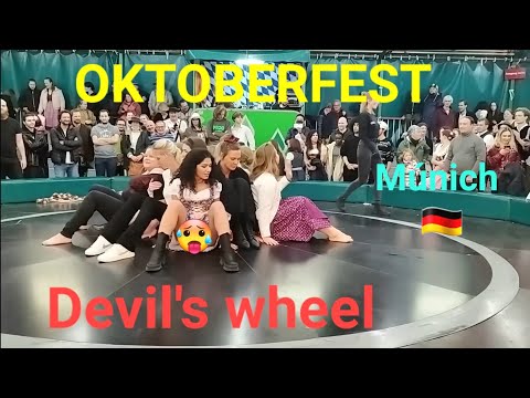 Devil's wheel (Teufelsrad) Oktoberfest Munich 2022