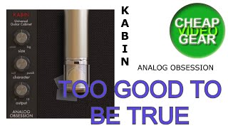 Video thumbnail for Kabin by Analog Obsession - Simple, Clean & Great Sounding | FREE PLUGIN by PMKC Studio