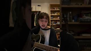 Joni! Blonde in the bleachers 💛 #jonimitchell #acousticguitar #cover #folkmusic  #shorts