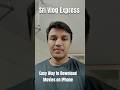 Easy Way To Download Movies On IPhone SVE Talks Mobile Iphone Movie