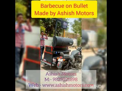 Barbecue on Bullet Bike