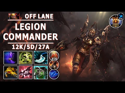 Legion Commander Off Lane | 7.31b | Great Comeback with Pos 3 LC | Dota 2 Immortal Gameplay