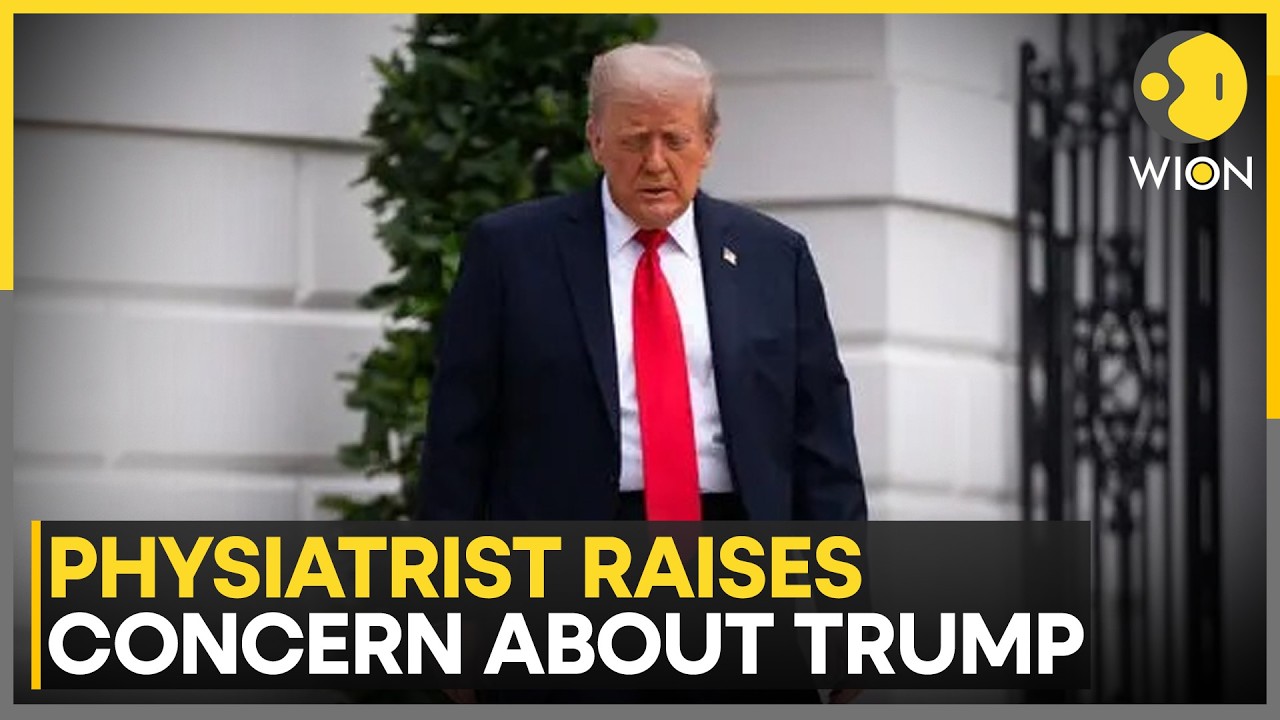 Doctor Questions Trump's Recent Behaviour | WION News