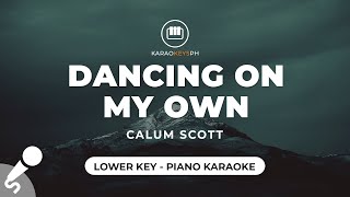 Download lagu Dancing On My Own - Calum Scott (Lower Key - Piano Karaoke) mp3