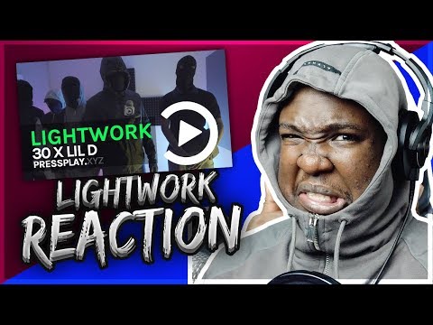 30 X Lil D - Lightwork Freestyle | Pressplay (REACTION)