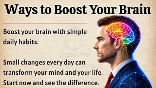Boost Your Brain | Motivational Video 🔥 | Improve Your English Fluency ✅️  