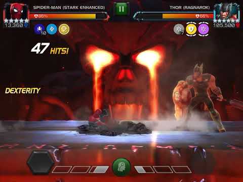 Act 6.4.2 Sparky vs Thor Ragnarok boss one shot!